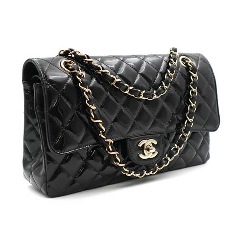 chanel quilted leather handbag|chanel black classic quilted handbag.